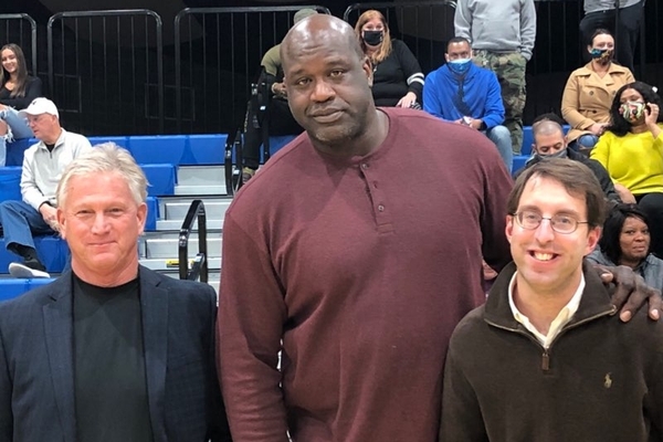 Shaq at the basketball game